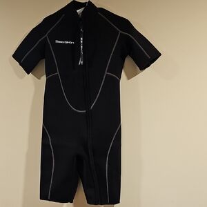 SeaSkin Men's Short Sleeve Black Rashguard